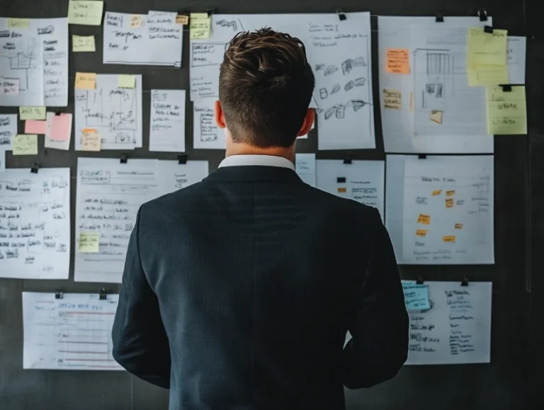 manager en brainstorming pour optimiser sa stratégie de prospection commerciale