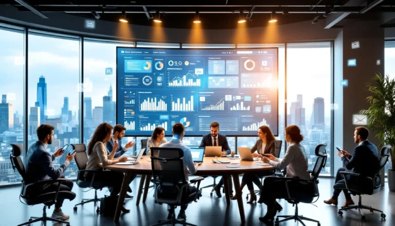 Réunion stratégique sur une approche multicanale en B2B